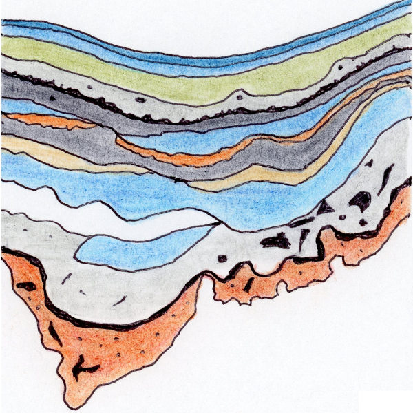 Układ warstw próbka metalu